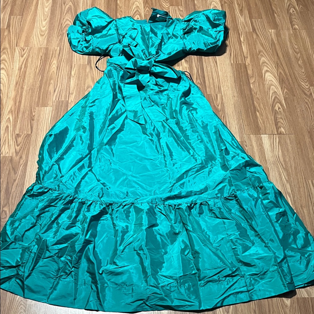 Hansen & Gratel Teal Prom Dress